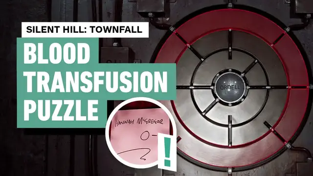 Video thumbnail for Silent Hill: Townfall - Blood Transfusion Puzzle Solution (Medical Centre)
