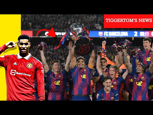 Video thumbnail for Rashford Secures LaLiga For Barcelona With a FANTASTIC Freekick