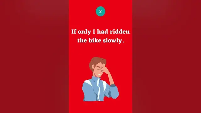 Video thumbnail for Express Regret Using If only I had