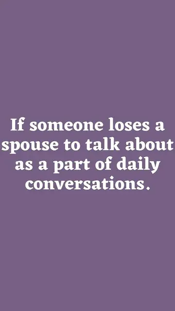 Video thumbnail for If someone loses a spouse