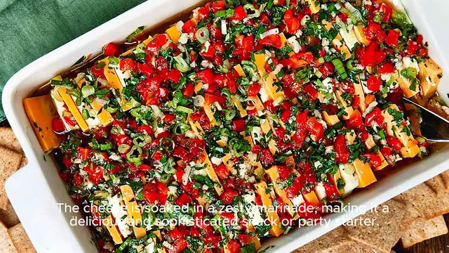Video thumbnail for Marinated Cheese Appetizer Recipe