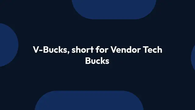 Video thumbnail for Fortnite V-Bucks