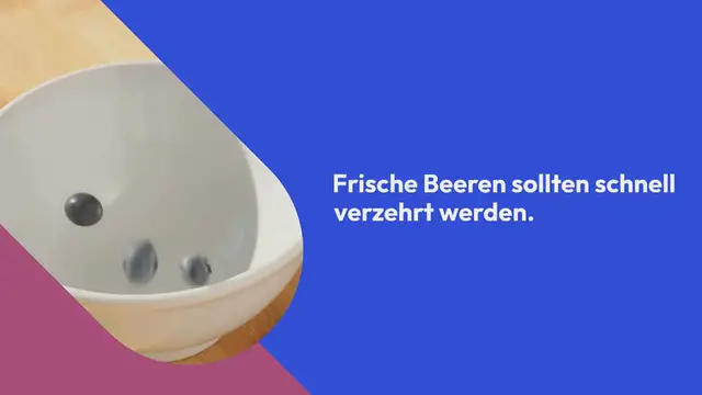 Video thumbnail for WIE WERDEN BEEREN RICHTIG AUFBEWAHRT?