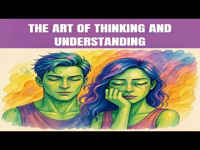 Video thumbnail for Audiobook The art of thinking and understanding