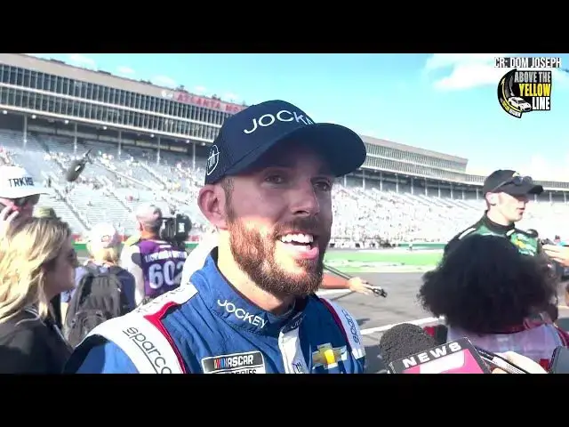 'Video thumbnail for Atlanta Post-Race: Chastain Discusses His Incident with Hamlin'