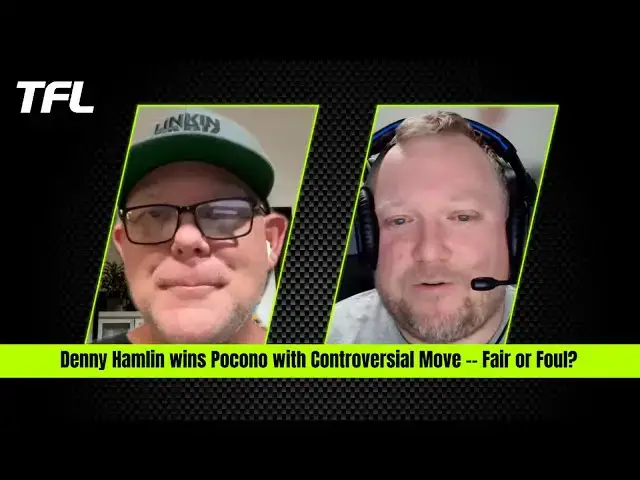 Video thumbnail for The Final Lap: Was Hamlin's Move Fair or Foul? Pocono Crowd Impresses; Richmond Preview and More!