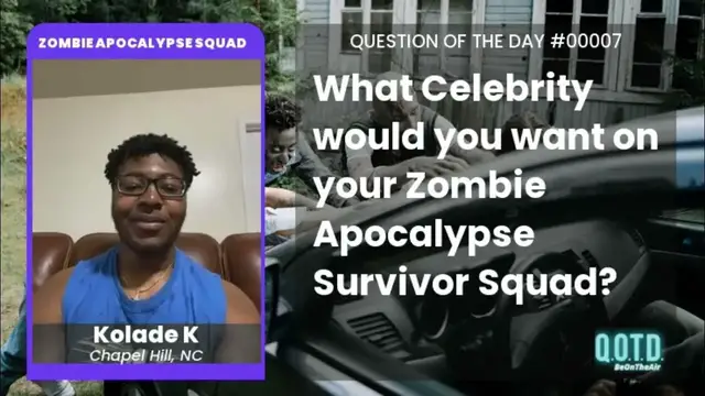 Video thumbnail for When the zombies come, Kolade will have Keanu Reeves on his side!