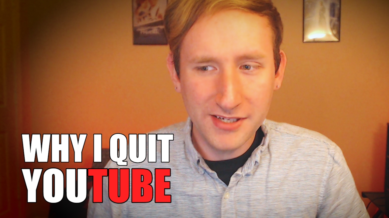 Video thumbnail for WHY I QUIT YOUTUBE