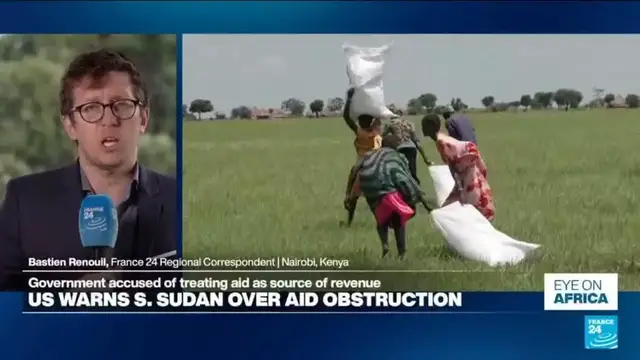 Video thumbnail for US threatens South Sudan with sanctions over aid obstruction