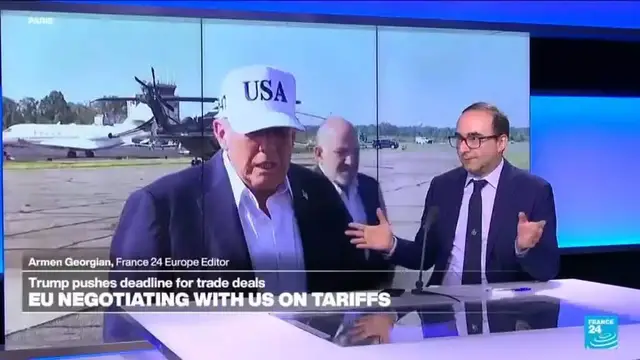 Video thumbnail for EU looking for possible exemptions as negotiations over US tariffs go on