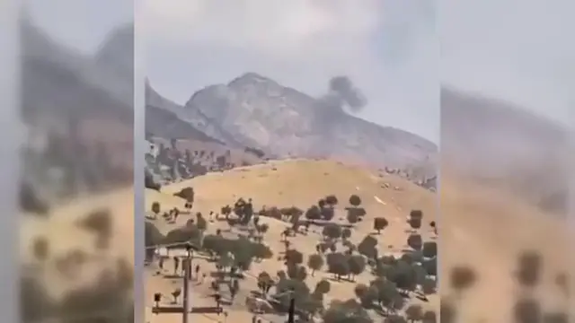 Video thumbnail for Iraq: Attack Targets Kurdish HQ In Erbil.