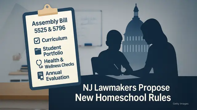 Video thumbnail for New Jersey lawmakers propose tighter oversight for homeschooling