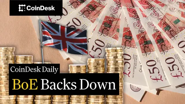 Video thumbnail for Bank of England caves on stablecoin holding limits