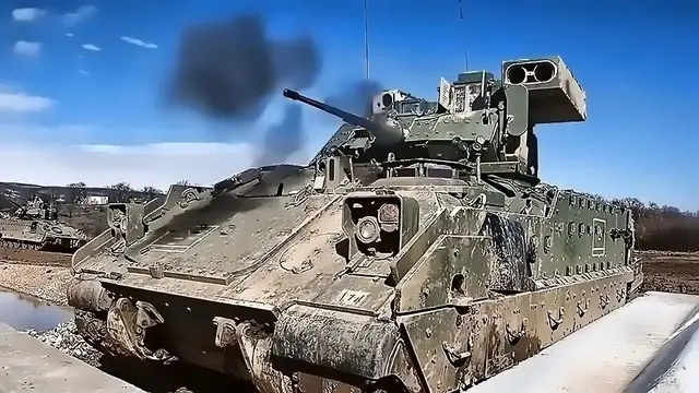 Video thumbnail for M2 Bradley Fighting Vehicles • Gunnery Training In Bulgaria