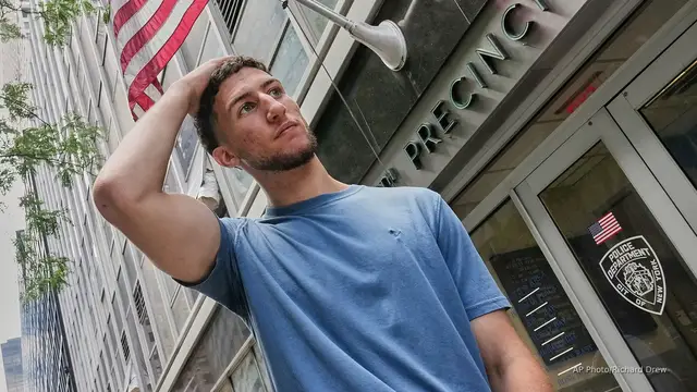 'Video thumbnail for Gaza protesters arrested in NYC, allege assault by Egyptian diplomats'