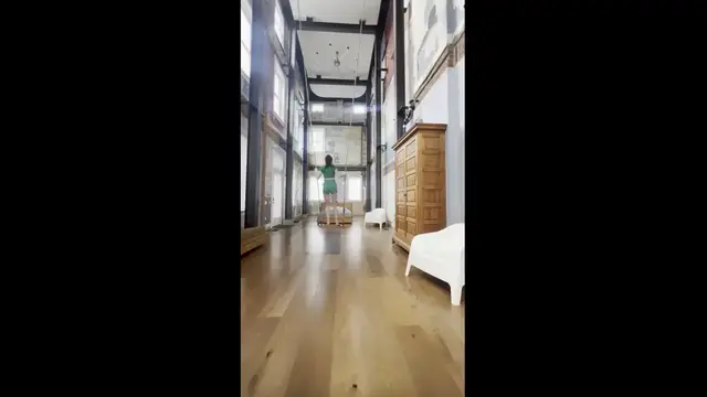 Video thumbnail for Cincinnati Pup Turns Bedtime Into a Cozy Swinging Adventure