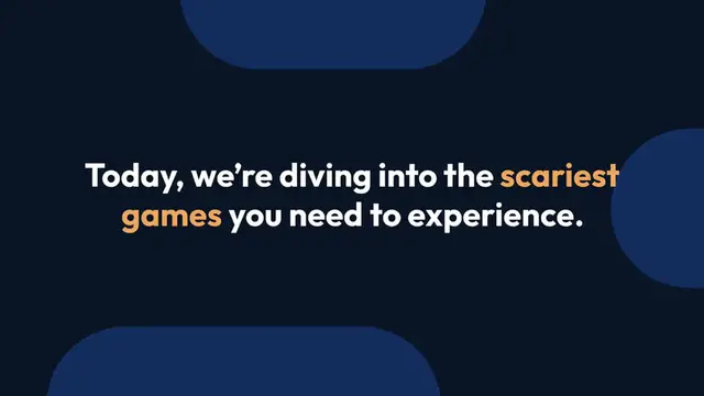 Video thumbnail for Must Play Scary Games List