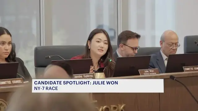 Video thumbnail for NY District 7 candidate spotlight: Julie Won