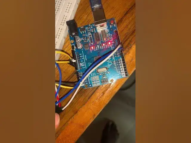 Video thumbnail for I2C system to control 2 servos. #arduino #esp8266 #electronics #blynk #iot #arduinoide