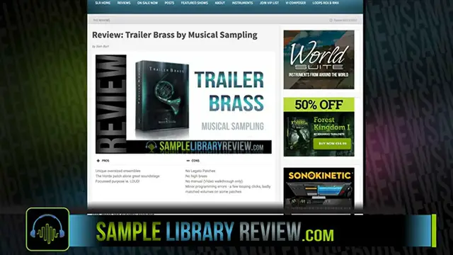 Video thumbnail for Musical Sampling - Trailer Brass