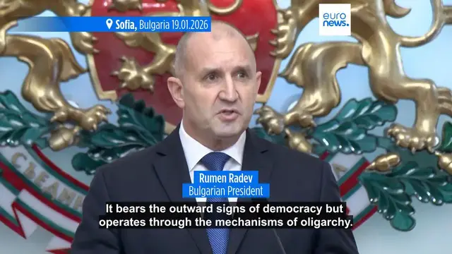 Video thumbnail for Bulgarian president resigns, seeks to become prime minister