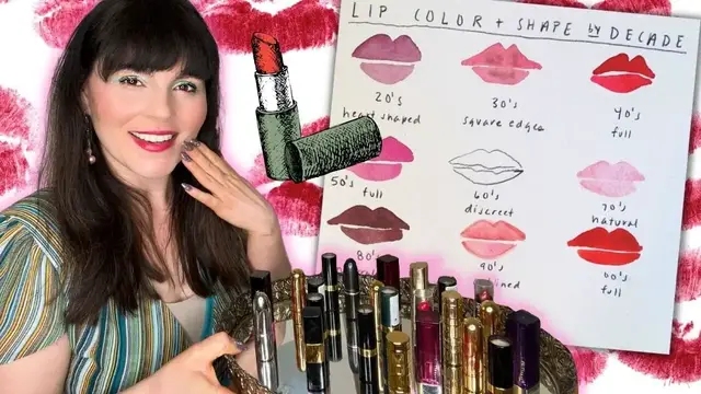 Video thumbnail for Vintage lipsticks you can still buy today:1920s to 1990s!