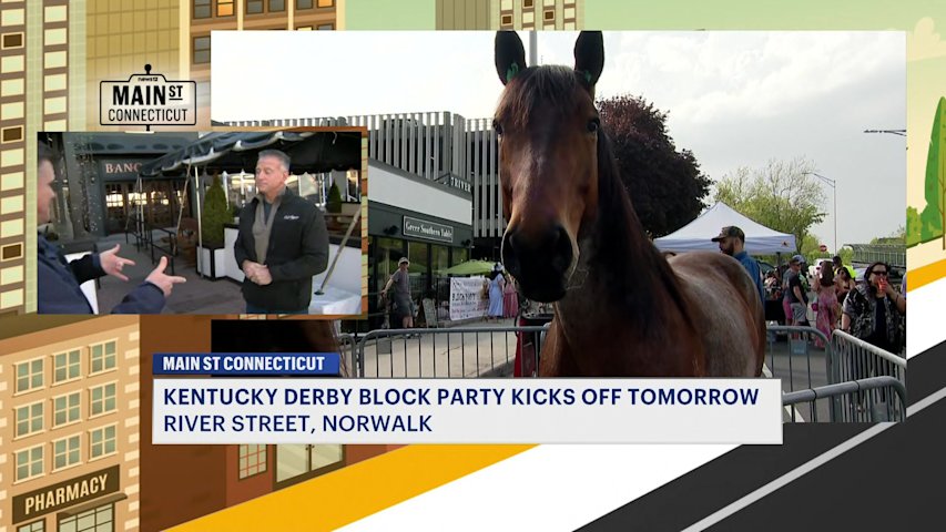 Video thumbnail for Main Street Connecticut: The Ultimate Kentucky Derby Block Party in Norwalk