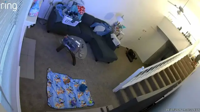 Video thumbnail for Woman Slips and Slides Down Indoor Staircase in Connecticut
