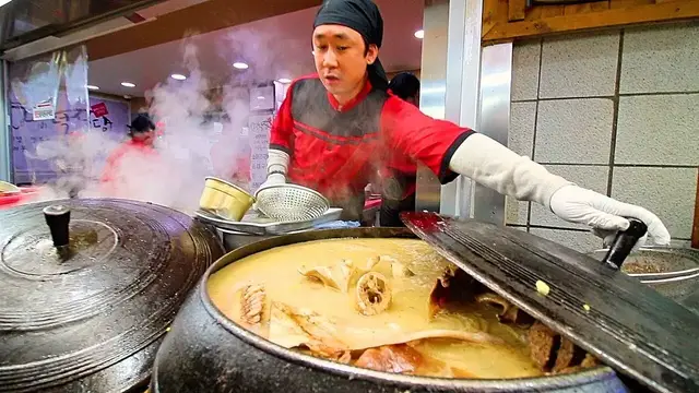 'Video thumbnail for INCREDIBLE Korean Street Food Tour in Gangneung, Korea | BEST STREET FOOD in KOREA + SPICY BURGER'