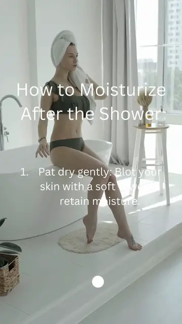Video thumbnail for Best Beauty Secrets - How to Moisturize After the Shower