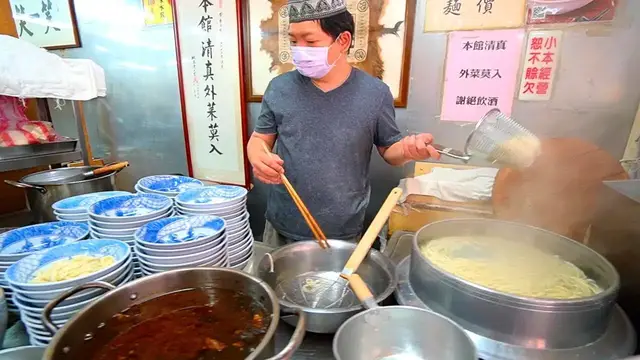 'Video thumbnail for Muslim Street Food in TAIWAN | Taipei's HALAL Street Food HEAVEN - BEST Taiwanese Street Food'