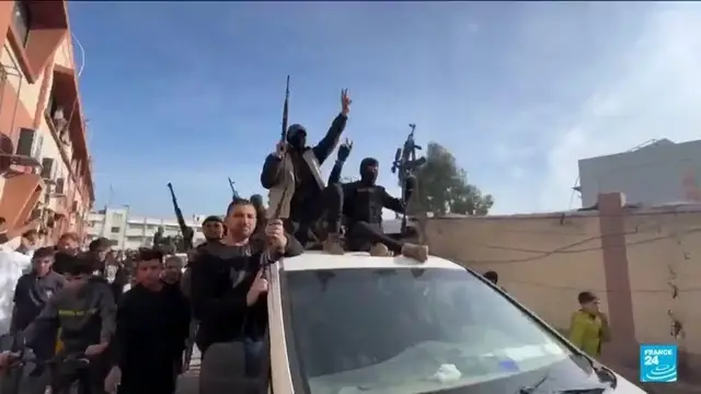 Video thumbnail for Gazans sceptical of phase 2 of truce as strikes continue