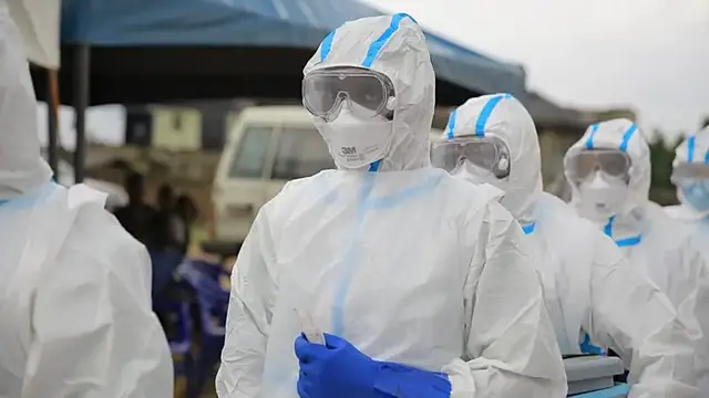 Video thumbnail for Ebola cases in DR Congo cross 8,000 as EU, US pledge further financial support