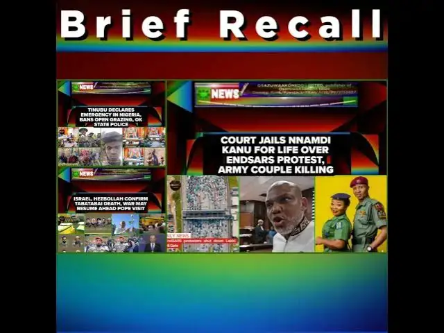 Video thumbnail for NewsBriefRecall @5pm 27-11