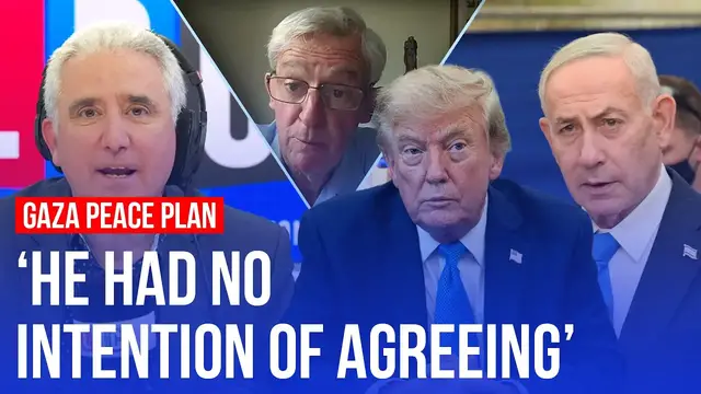 Video thumbnail for Benjamin Netanyahu rejects Trump's Board of Peace plan for Gaza