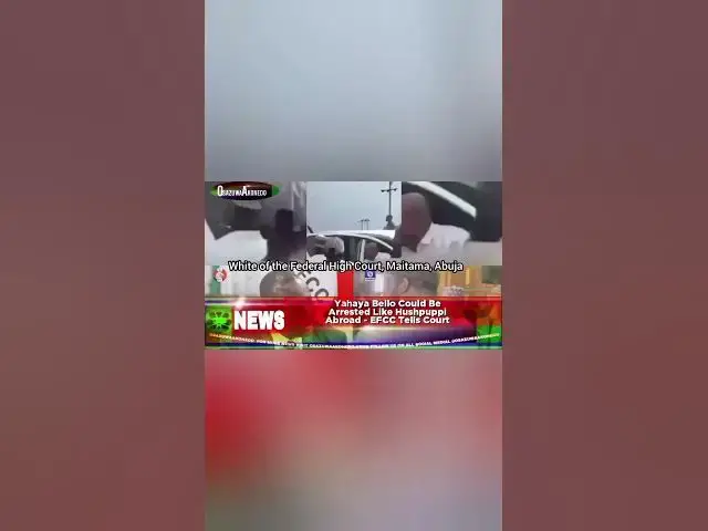 Video thumbnail for Yahaya Bello Could Be Arrested Like Hushpuppi Abroad - EFCC Tells Court