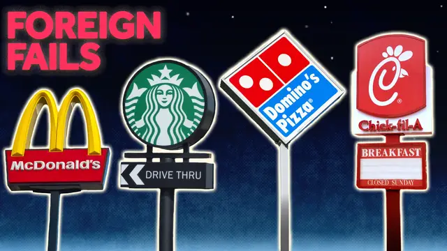 Video thumbnail for American Chain Restaurants That Failed In Other Countries