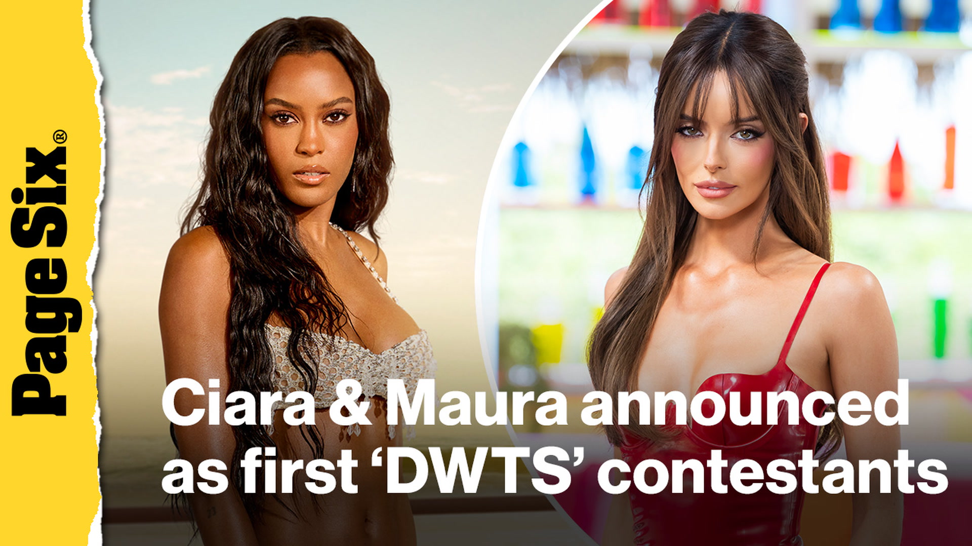 Video thumbnail for Ciara Miller and Maura Higgins announced as first 'Dancing With the Stars' Season 35 contestants