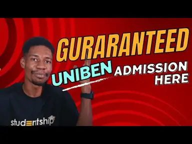 'Video thumbnail for How to Pass UNIBEN Post UTME Exam With High Score'