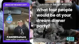 Video thumbnail for PANZERSaturn's Dream Dinner Party: Megan Thee Stallion, Nick Cannon, and more!