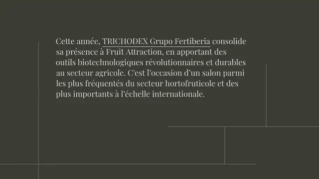 Video thumbnail for Merci de votre visite à Fruit Attraction !