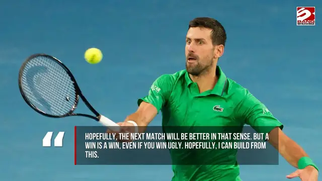Video thumbnail for Novak Djokovic not satisfied despite breaking Wimbledon wins record