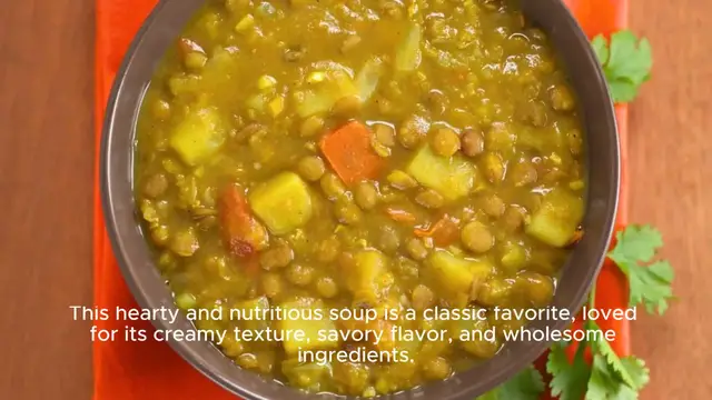 Video thumbnail for Split Pea Soup Recipe