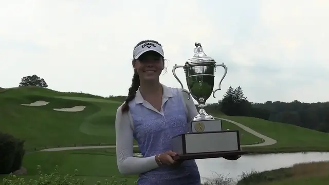 'Video thumbnail for Yvette O'Brien runs away with 60th Connecticut Women's Amateur title'