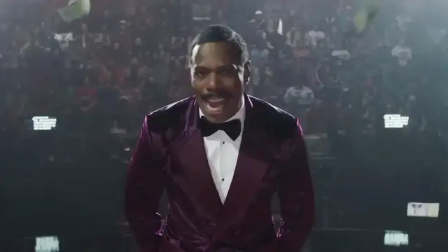 'Video thumbnail for The Running Man: Colman's Showman Character On The Running Man'