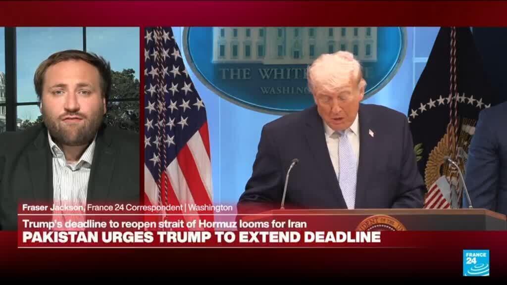 Video thumbnail for Iran positively reviewing Pakistan’s request for a two-week ceasefire, source says