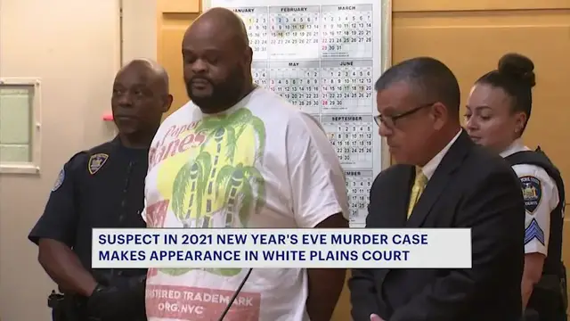 Video thumbnail for 2021 New Year’s Eve murder suspect appears in White Plains court