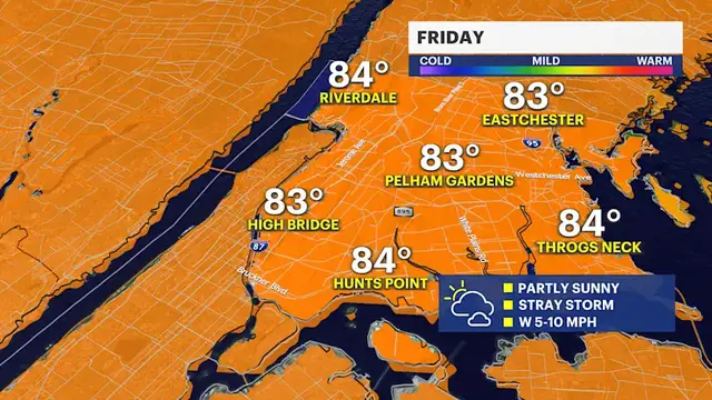 Video thumbnail for Storms simmer down overnight, cloudy and muggy conditions linger