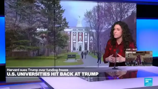 Video thumbnail for US College presidents and universities hit back at Trump's policies