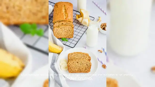 Video thumbnail for Moist Banana Bread Recipe